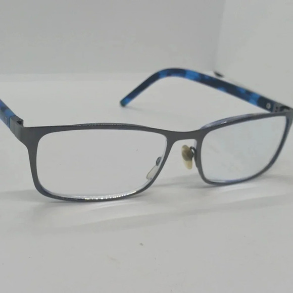 RX-ABLE MARC JACOBS EYEGLASS FRAMES MARC75 SILVER BLUE - Picture 3 of 4
